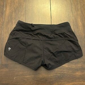 Ivivva Speedy Running Shorts Black Lined Zipper Pocket-12